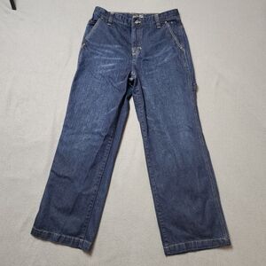 Vintage Wide Leg Carpenter Jeans Old Navy Painters Skater Size 16 Husky